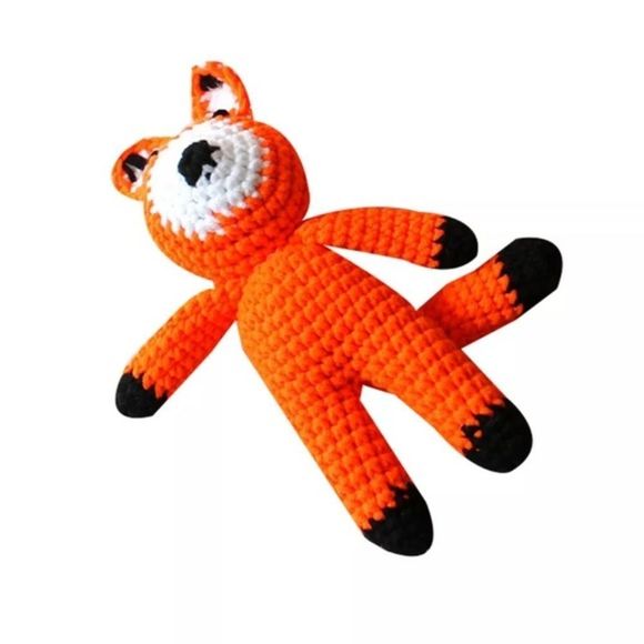 FOX Crochet Knit Baby Hat Gift Set - Picture 3 of 5